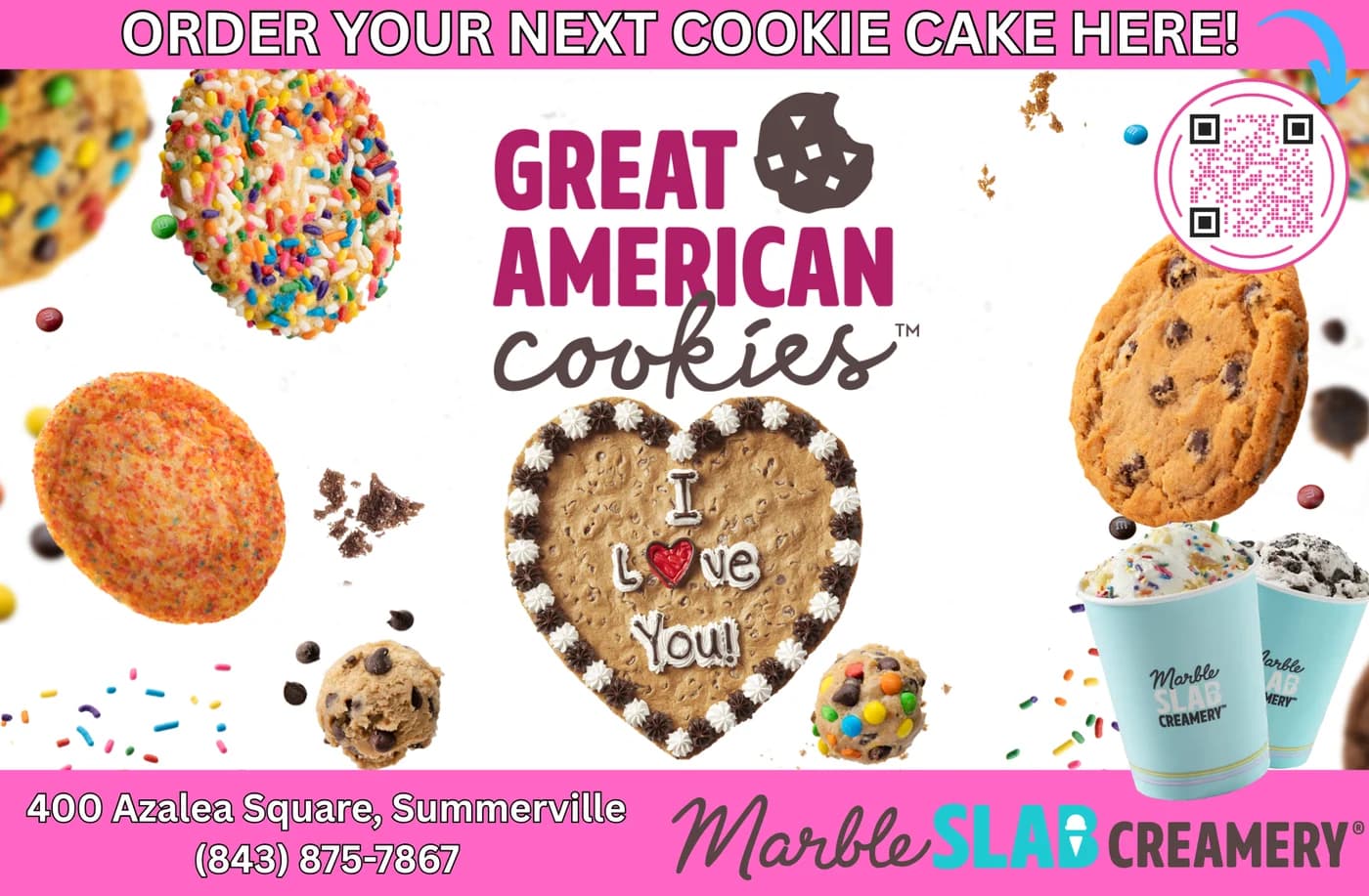 Great American Cookie Company & Marble Slab Creamery - Summerville
