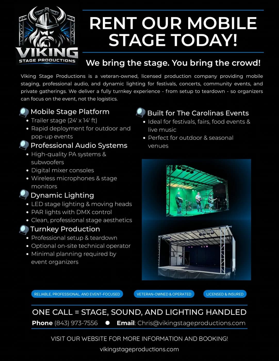 Viking Stage Productions, LLC
