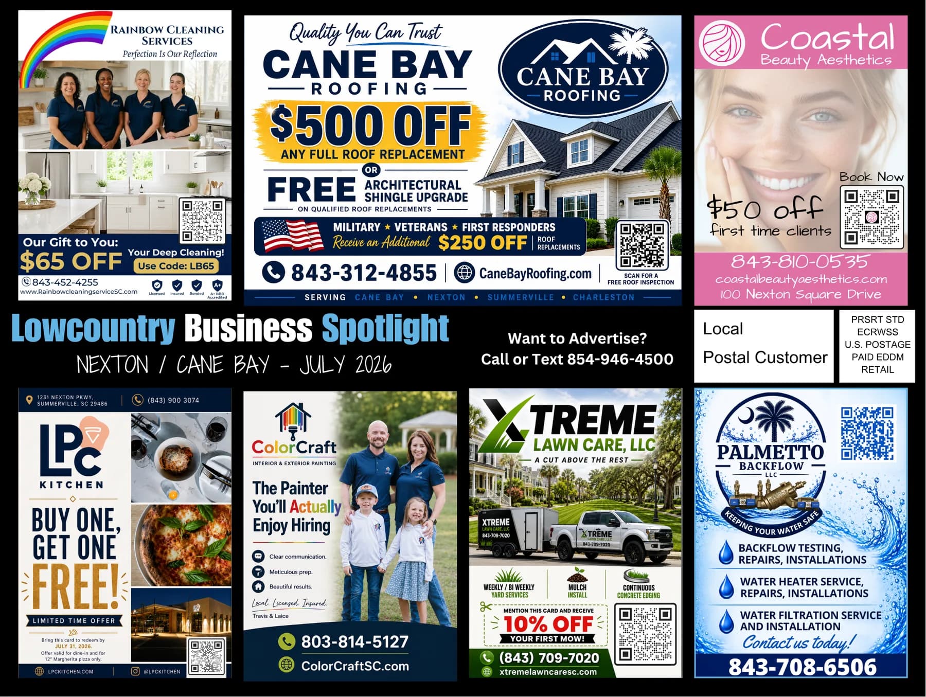 Nexton/Cane Bay Spotlight Postcard, June 2026, front