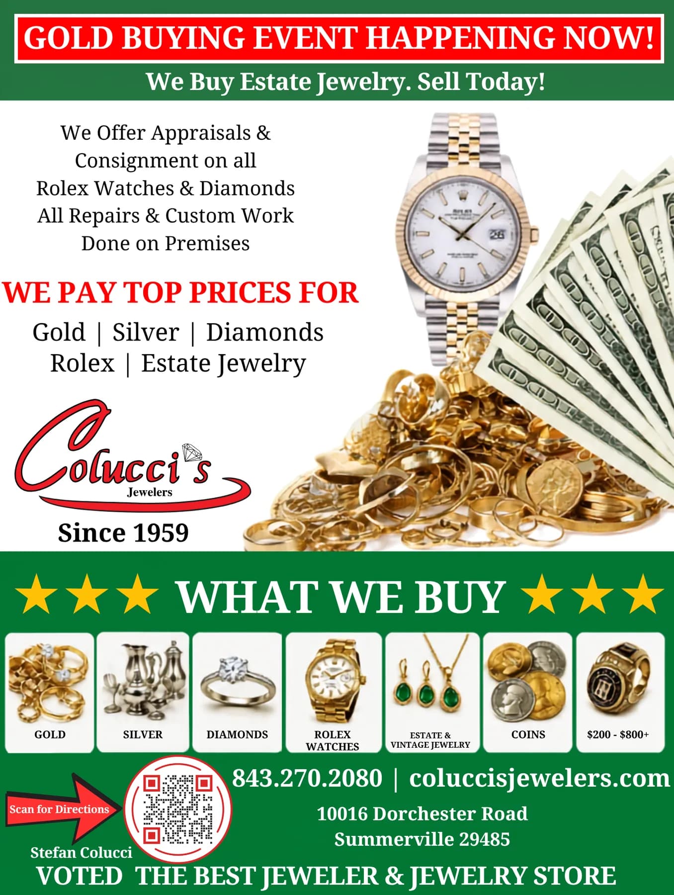 Nexton/Cane Bay Spotlight Postcard, September 2026, close-up of one ad